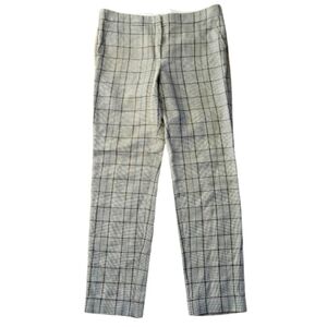 Armani Collezioni plaid trousers linen wool cotton straight 8 dark academia